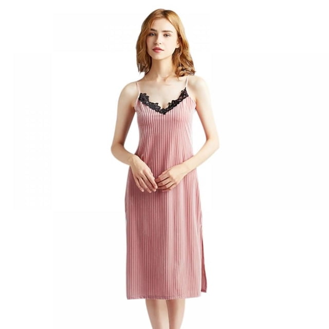 Women Bathrobe Lace Satin Lingerie Robe Long Sleeve Babydoll Nightie Robes Kimono Robe
