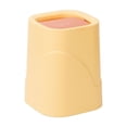 thumbnail image 2 of COM1950s Desktop Trash Can with Lid,Small Office Waste Bin for Desk and Bedroom,Portable Compact Size 7.1X4.9X4.9 Inches,Durable Plastic Easy Open Design, 2 of 9