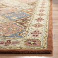 thumbnail image 4 of Safavieh Heritage Collection HG316A Handmade Traditional Oriental Beige Wool Area Rug (3' x 5'), 4 of 4