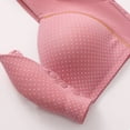 thumbnail image 3 of Yuzhih Womens Everyday Bra Front Closure Full Coverage Comfortable Front Button Bras Wireless Push up Bralettes with Support, 3 of 6