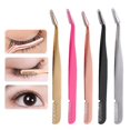 thumbnail image 4 of Individual Eyelash Tweezers For Women Professionals Tool Stainless newuk M8W8, 4 of 8