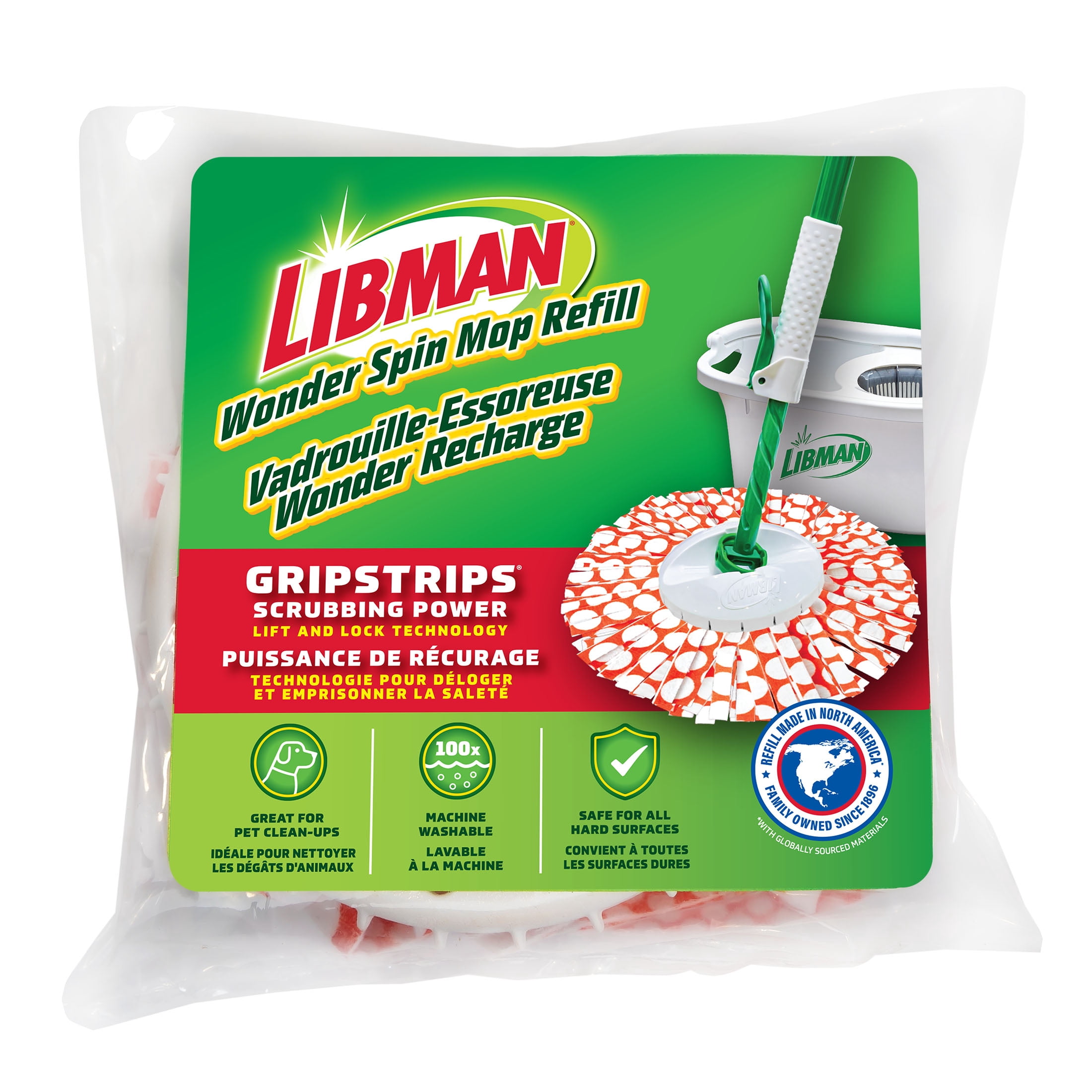 Libman Wonder Spin Mop Refill