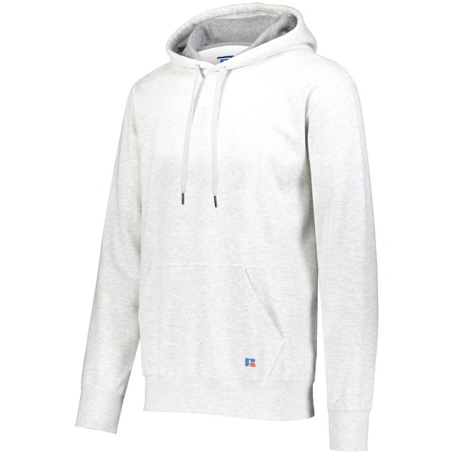 Russell Athletic Chandail à Capuchon en Molleton Riche en Coton, L, Cendre