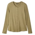 thumbnail image 1 of Cardigan côtelé George pour femmes, 1 of 5