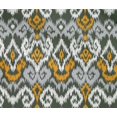 thumbnail image 4 of oneOone Cotton Flex Fabric Diamond & Swirl Ikat Decor Fabric Printed BTY 40 Inch Wide, 4 of 4