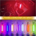 thumbnail image 3 of 2 Pack Car USB Night Light, Dimmable Car Interior Ambient Lights, Plug-in Mini USB Retro LED Light for Vehicle, Bedroom, Hallway, Camping, Party, Desktop,Red, 3 of 8