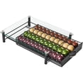 thumbnail image 1 of Tiroir de Rangement pour Dosettes de Café pour Nespresso Vertuoline, Contient 40 Dosettes (Verre Trempé et Fer), 1 of 8