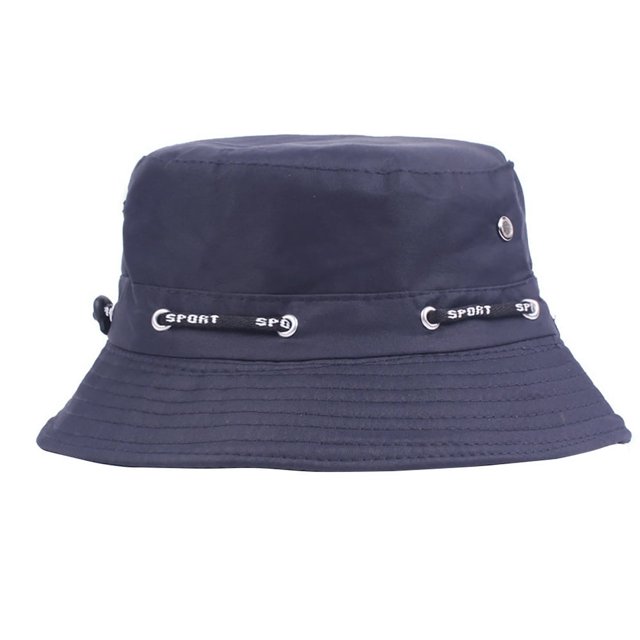 Bucket Hat Soft Breathable Polyester Wide Brimmed Fisherman Cap for Outdoor