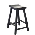 thumbnail image 1 of Creations Multi 24 Inch Sawhorse Counter Stool - Black (RTA), 1 of 2