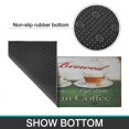 thumbnail image 3 of Coffee Mug Farmhouse Design Style Kitchen Rug Non Skid Non-Slip, Absorbent Mats Set Of 2 for Sink Waterproof Runner Rug for Laundry Room,kitchen Mats 17.7x24+17.7x48inch, 3 of 7