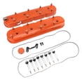 thumbnail image 2 of Couvercle de Valve de Moteur, Couvercle de Valve de Moteur Orange Kit de Couvercle de Valve de Moteur Optimisé pour l'Excellence, 2 of 8