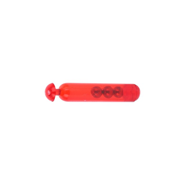 Fishing Soft Lure Glass Rattles Insert Tube, Rattles Shake Attract Fly Tie Tying Additional Weight Stainless Steel For Baits Making For Soft Baits Red