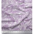 thumbnail image 1 of Soimoi Poly Georgette Fabric Cloud Nature Printed Craft Fabric by the Yard 42 Inch Wide, 1 of 5