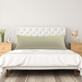 thumbnail image 3 of PiccoCasa Brushed Microfiber Pillowcase Body Pillow Pillowcase, King Khaki, 3 of 9