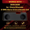 thumbnail image 2 of QPower Dual 10" Sub Box for Chevy Silverado & GMC Sierra Crew & Double Cab 2019-2026, 2 of 10