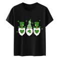 thumbnail image 4 of QIPOPIQ T-Shirts à Manches Courtes pour Femmes à Col Rond T-Shirts de la Saint-Patrick T-Shirt Shamrock T-Shirt Vert T-Shirt T-Shirts de la Saint-Patrick Tee Hauts Imprimés T-Shirts des Fêtes T-Shirts Graphiques Aubaines, 4 of 4