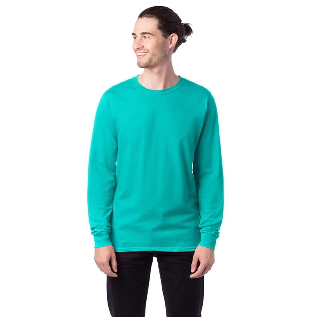 Hanes 5286 T-Shirt à Manches Longues Essentiel pour Adulte
