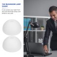 thumbnail image 2 of Miangastore 2Pcs Mushroom Lamp Shade Home Table Light Shade Desk Lamp Shade for Home, 2 of 9