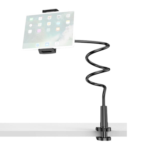 Support Universel pour Téléphone Mobile Paresseux à Col de Cygne, Pince, Table, Lit Flexible