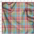 thumbnail image 3 of Soimoi Blue Heavy Satin Fabric Check Check Printed Fabric 1 Yard 54 Inch Wide, 3 of 4
