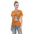 thumbnail image 4 of T-Shirt Basique à Manches Courtes pour Femmes Detective Conan Haihara Ai, 4 of 6