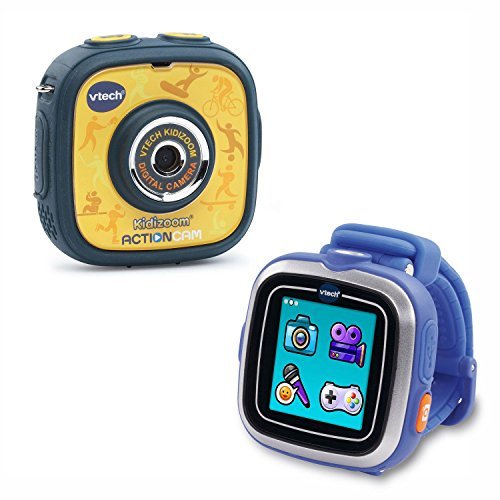 Refurbished Vtech Kidizoom Smart Watch & Action Cam with Waterproof Case Bundle
