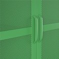 thumbnail image 2 of Channing Tall 2 Door Storage Cabinet-Mesh Metal Locker, Kelly Green, 2 of 9