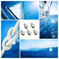 thumbnail image 4 of 10PCS en Acier Inoxydable M25 Poulie Bloc Suspendu Fil de Remorquage Roue de Levage Câble Poulie Rouleau de Câble, 4 of 6
