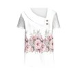 thumbnail image 4 of SDNall Chemise à Manches Courtes Imprimée pour Femmes Printemps/été, T-shirt Décontracté à Boutons Imprimé, 4 of 9