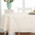thumbnail image 2 of Nappe Ovale 60x120 Po pour Table Ovale, Nappes Imperméables pour Salle à Manger, Nappe Intérieure Extérieure, 2 of 5