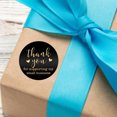 thumbnail image 3 of 1 Roll Thank You Sticker DIY Letter Printing Residue-free Waterproof Thanks Gift Holiday Tag Sticker for Festival, 3 of 7