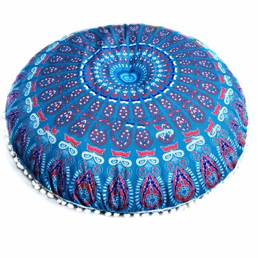 Housse de Coussin, Housse de Coussin de Sol Ronde Matériaux de Qualité