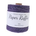 thumbnail image 2 of Abbracc Raffia Paper Ribbon Paper Rope Round Twine String 300M/328 Yards Yarn Thread Raffia Ribbon for Crocheting Bags Nesting Basket Dark Violet, 2 of 9
