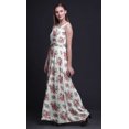 thumbnail image 3 of Bimba Robe Longue Maxi à Imprimé Floral pour Femmes, Tenue de Villégiature, Robe de Soirée - X-Grand, 3 of 6