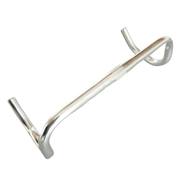 Siruishop Composant de Guidon de Vélo de Route Courbé Barre de Cyclisme en Aluminium de Remplacement Robuste