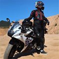 thumbnail image 4 of Reinforced Protective Riding Vest for Outdoor Activities - Motorcycle Armor Gear with Full Body Protection in Red, Size 3XL, Ideal for Biking, Skateboarding, and Skiing, 4 of 7