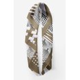 thumbnail image 2 of Bimba Womens Rectangular Printed Cotton Voile Scarf Neck Head Wrap-40 x 40 Inches, 2 of 7