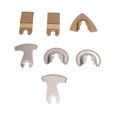 thumbnail image 2 of Lame de Scie Oscillante, Lames Multitool Utilitaires Larges 4 Types de Carbure Cimenté 7 Pcs pour Ciment, 2 of 8