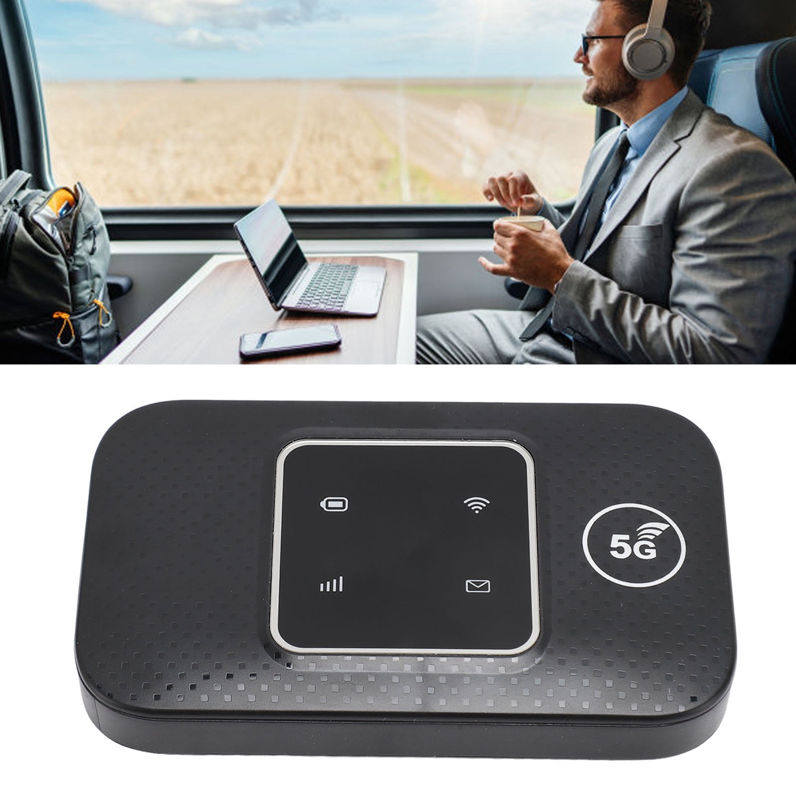 4G LTE Mobile WiFi Hotspot, USB Charging Support Up To 10 WiFi Devices Support 4G 3G 150Mbps Portable WiFi Hotspot  for Cell Phones for European