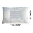 thumbnail image 3 of Yhmxh Pillow Covers Throw Pillow Covers Pillow Protector Summer Cool Pillow Cassia Seed Pillow Core Cool Feeling Ice Silk Pillow Home Person Cervical Neck Protection Pillow Core Cervical Core, 3 of 3