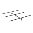 thumbnail image 1 of Glideaway X-Support Bed Frame Support System, GS-3 XS Model - 3 Cross Rails and 3 Legs - Strong Center Support Base for Full, Queen and King Mattress, Box Springs, and Bed Foundations, 1 of 6