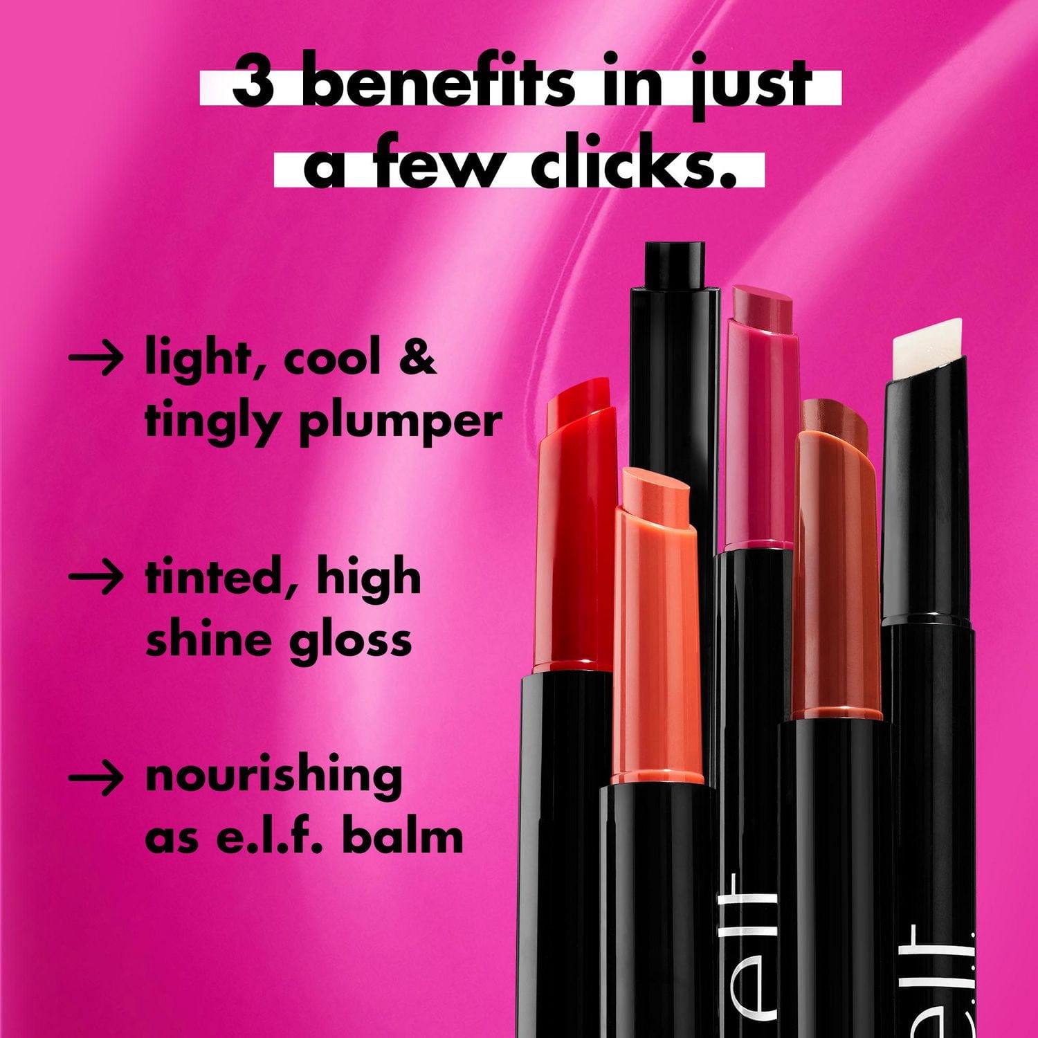 e.l.f. Cosmetics Stylo à Lèvres Repulpant Pout Clout