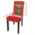 thumbnail image 2 of RKSTN Table Runner Christmas Chair Cover Digital Printed Tablecloth Chair Cover Waterproof And Oil Proof Christmas Tablecloth Christmas Chair Cover Table Cover, 2 of 5