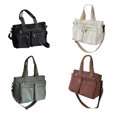 thumbnail image 2 of Destyer Simple Womens Shoulder Bag With Front Zipper Pocket For Fashionable white, 2 of 6