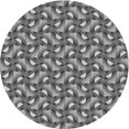 thumbnail image 1 of Ahgly Company Tapis Rond Lavable en Machine Intérieur Transitionnel Gris Foncé, 4 Pieds Rond, 1 of 7