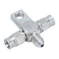 thumbnail image 1 of Loewten Brake Hose Tee Fitting,Brake Line Tee Fitting,AN‑3 Tee Brake Hose AN3 To Line End Fittings Stainless Steel Automobile Components, 1 of 8
