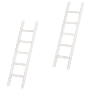 WEUVEB 2Pcs Échelle décorative miniature pour enfants et affichage miniature