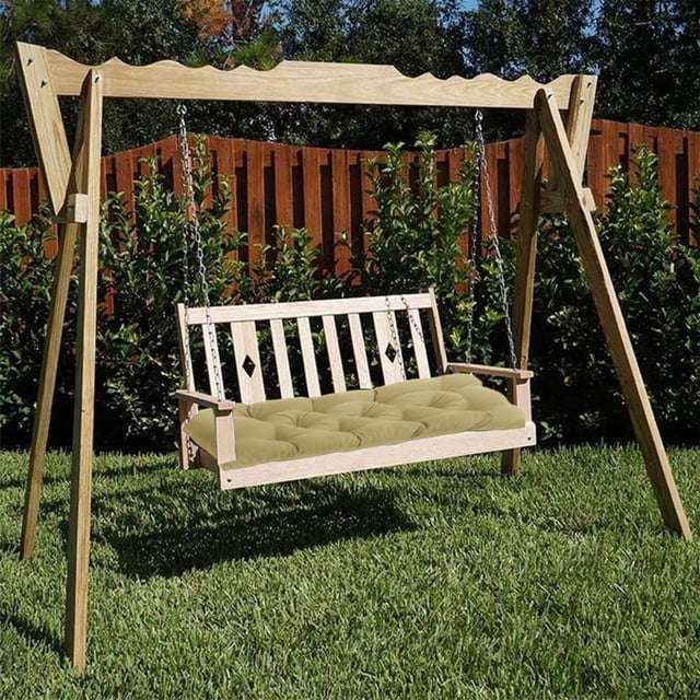 Feltree Coussin de Siège Réversible Intérieur Extérieur pour Chaise, Coussin de Remplacement pour Chaise Longue de Mobilier de Jardin et de Patio, Housse Résistante à l'Eau