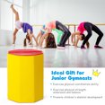 thumbnail image 4 of Costway 25''x30'' Octagonal Tumbler Gymnastics Mat Kids Skill Shape Exercise Home Gym, 4 of 10