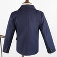 thumbnail image 4 of GDREDA Veston de Complet Formel pour Garçons pour Enfants (Marine, 15-16 Ans), 4 of 4